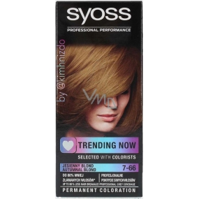 Syoss Trending Now barva na vlasy 7-66 Podzimní blond