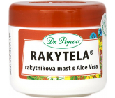Dr. Popov Rakytela Rakytníková mast s Aloe Vera zklidňuje, hydratuje normální i vysušenou pokožku, vhodná i k péči o jizvy, spáleniny a omrzliny 50 ml