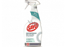 Savo Dezinfekce bez chloru antibakteriální čisticí prostředek rozprašovač 700 ml