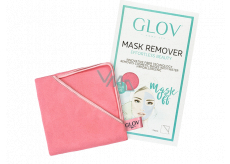 Glov Mask Remover Pink rukavice na odstranění pleťové masky 1 kus