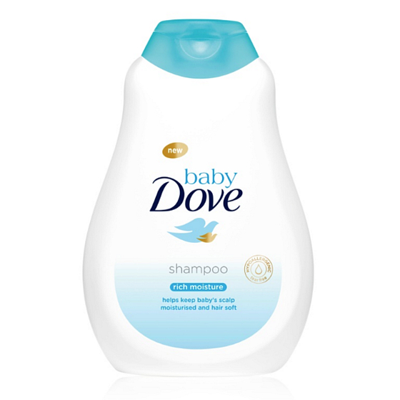 Dove Baby Rich Moisture šampon na vlasy pro děti 200 ml
