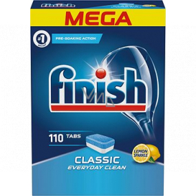 Finish Classic Lemon tablety do myčky nádobí 110 kusů