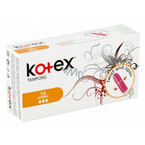 Kotex Normal tampony 16 kusů
