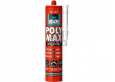 Bison Poly Max Original White univerzální montážní lepidlo a tmel v jednom Bílý 465 g