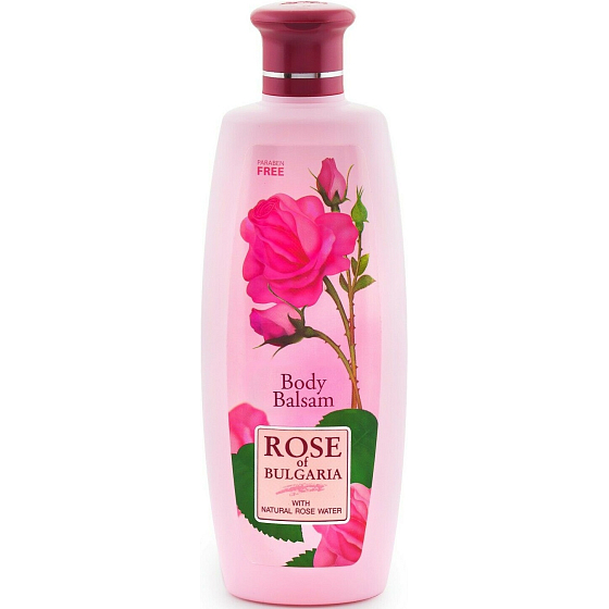 Rose of Bulgaria Tělový balzám s růžovou vodou 330 ml