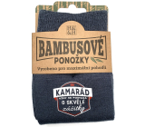 Albi Bambusové ponožky Kamarád, velikost 39 - 46