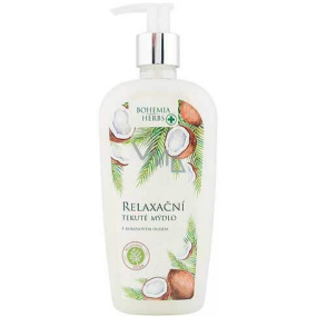 Bohemia Gifts Kokosový olej tekuté mýdlo dávkovač 300 ml
