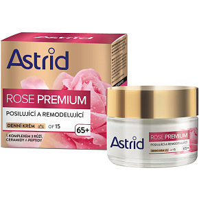 Astrid Rose Premium 65+ posilující a remodelující denní krém OF15, 50 ml