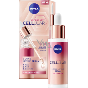 Nivea Cellular Expert Lift 3zónové sérum pro všechny typy pleti 30 ml