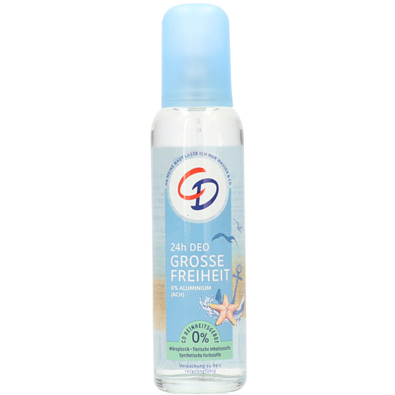CD Grosse Freiheit - Čerstvý vítr tělový deodorant sprej sklo 75 ml