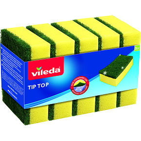 Vileda Tip Top houbička na nádobí, 5 ks