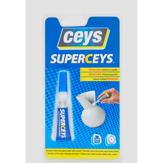 Ceys Super Ceys sekundové lepidlo, 3 g