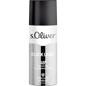 s.Oliver Black Label deodorant pro muže 150 ml s.Oliver Black Label deodorant pro muže 150 ml
