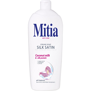 Mitia Silk Satin tekuté mýdlo, 1 l Mitia Silk Satin tekuté mýdlo, 1 l