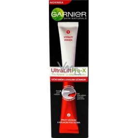 Garnier UltraLift Pro-X oční krém s dvojím účinkem 2 x 5 ml