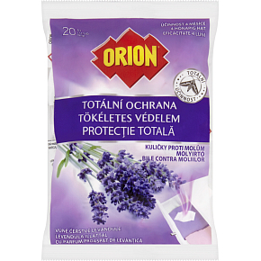 Orion Fragance, kuličky proti molům, levandule, 20 ks Orion Fragance, kuličky proti molům, levandule, 20 ks