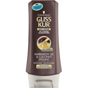 Gliss Kur Marrakesh Oil & Coconut balzám normální lehce poškozené vlasy 200 ml