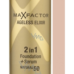 Max Factor Ageless Elixir 2v1 make- up + sérum 50 Natural 2 ml