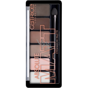 Catrice Absolute Matt Eyeshadow Palette paleta očních stínů 010 Eyes Wide Matt 6 g