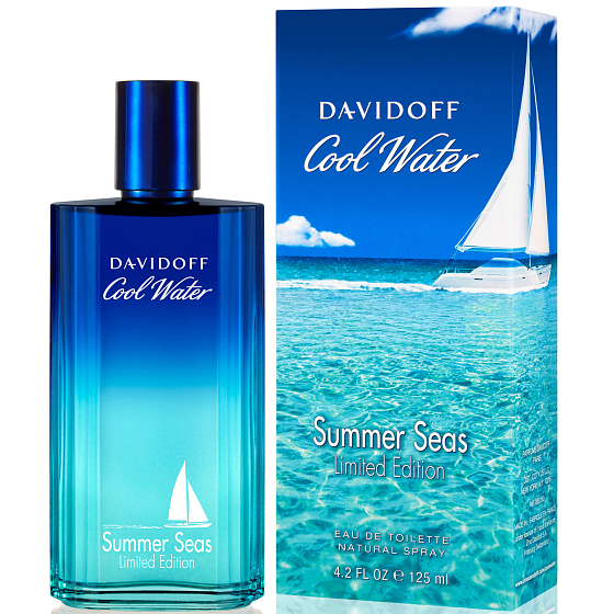 Davidoff Cool Water Summer Seas Man toaletní voda 125 ml
