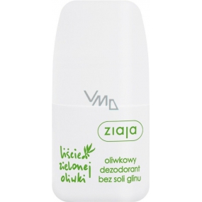 Ziaja Olivové listy kuličkový antiperspirant deodorant roll-on pro ženy 60 ml