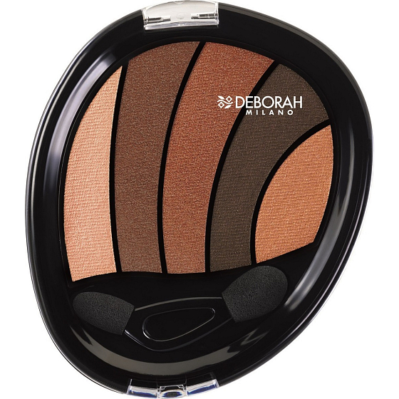 Deborah Milano Perfect Smokey Eye Palette paletka 5ti očních stínů 01 Bronze 5 g