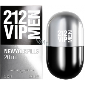 Carolina Herrera 212 VIP Men New York Pills toaletní voda 20 ml