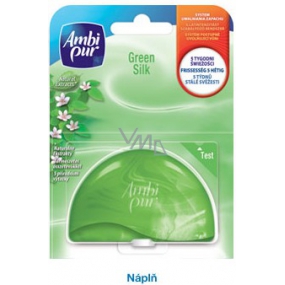 Ambi Pur Green Silk Wc blok tekutý závěs náhradní náplň 55 ml