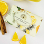 English Soap Skořice & Pomeranč přírodní parfémované mýdlo s bambuckým máslem 190 g