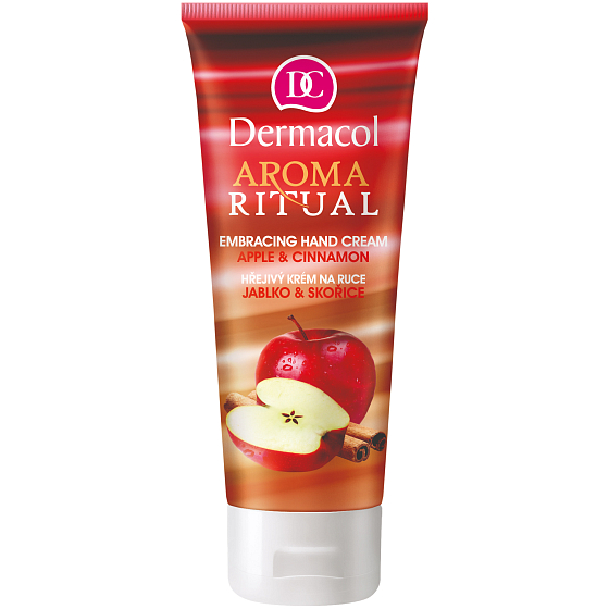 Dermacol Aroma Ritual Jablko a skořice Hřejivý krém na ruce 100 ml