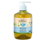 Green Pharmacy Heřmánek a Len tekuté uhlazující mýdlo 460 ml