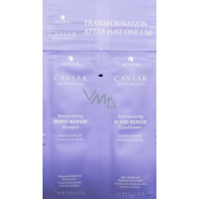 Alterna Caviar Anti- Aging Restructuring Bond Repair šampon a kondicionér pro poškozené vlasy 14 ml