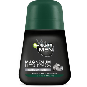 Garnier Men Mineral Magnesium Ultra Dry 72h kuličkový antiperspirant deodorant roll-on pro muže 50 ml