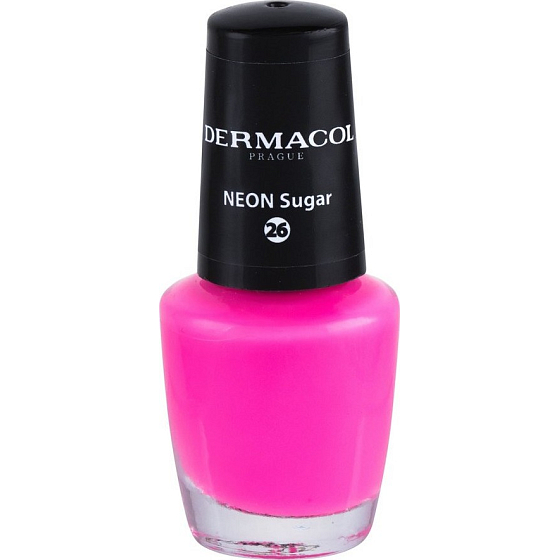 Dermacol Neon Nail Polish Neonový lak na nehty 26 Neon Sugar 5 ml