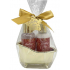 Salsa Collection Sparkling Stars tělové mléko 95 ml + sprchový gel 95 ml, kosmetická sada ve zlaté vaničce