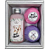 Bohemia Gifts Buď hravá sprchový gel 250 ml + šumivá koule do koupele 2 x 100 g, kosmetická sada pro děti