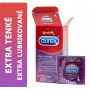 Durex Feel Intimate kondom tenký s extra lubrikací nominální šířka: 56 mm 12 kusů