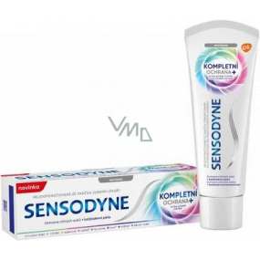 Sensodyne Whitening Kompletní ochrana zubní pasta šetrně bělí citlivé zuby 75 ml