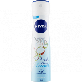 Nivea Fresh Blends Coconut 48h antiperspirant deodorant sprej pro ženy 150 ml