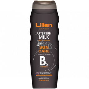 Lilien Sun Active tělové mléko po opalování s panthenolem 200 ml