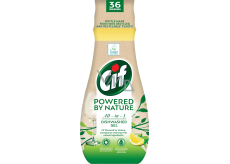 Cif All-in-1 Powered by Nature Lemon Eko gel do myčky nádobí 36 dávek 640 ml