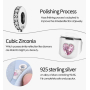 Charm Sterlingové stříbro 925 Airpods sluchátka s růžovým srdcem, 2v1 přívěsek na náramek zájmy