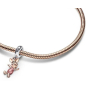 Charm Sterlingové stříbro 925 Disney Medvídek Pú - Prasátko, přívěsek na náramek