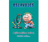 Ditipo Hrací přání K narozeninám Oslavuješ Nejšikovnějšímu kutilovi, kterého znám Chinaski Kutil 224 x 157 mm