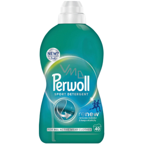 Perwoll Renew Sport prací gel pro umělá vlákna a sportovní oblečení 40 dávek 2 l