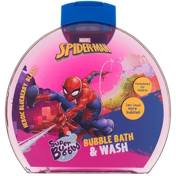 Marvel Spiderman Super Bubbly dětská pěna do koupele 300 ml