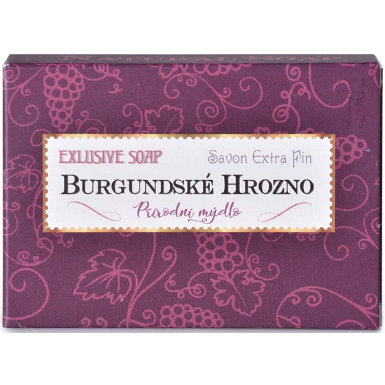 Soaptree Burgundské hrozno přírodní mýdlo v krabičce 40 g