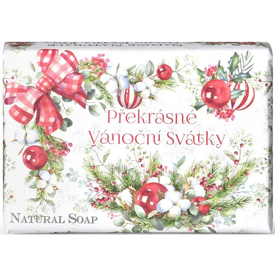 Soaptree Překrásné Vánoční svátky přírodní toaletní mýdlo 200 g