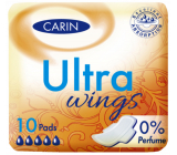 Carine Ultra Wings intimní vložky 10 kusů