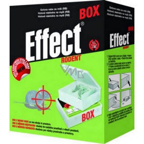 Effect Rodent Box měkká návnada na hubení hlodavců 40 g